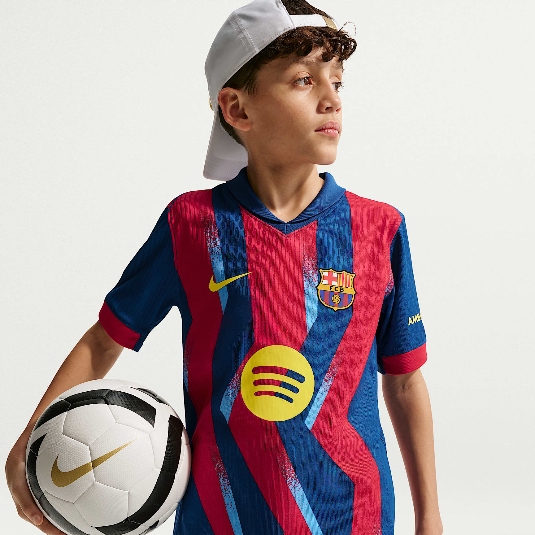 FC Barcelona 2025/26 Match Fourth Big Kids' Nike Dri-FIT ADV